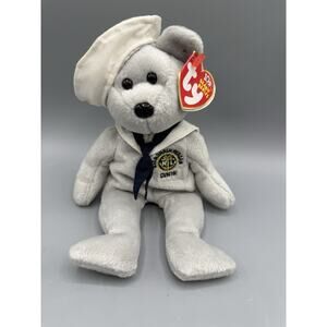 Ty Beanie Baby Ronnie 10th Anniversary USS Ronald Reagan CVN76 Sailor Bear